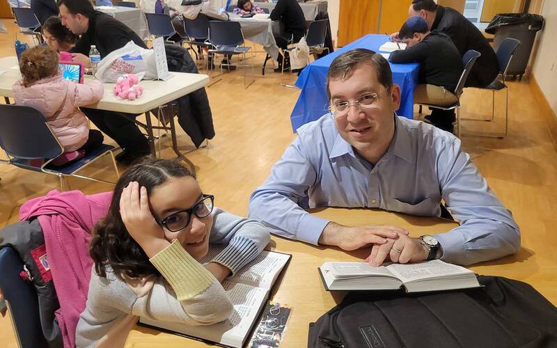 		                                		                                <span class="slider_title">
		                                    Welcome to our Kehillah!		                                </span>
		                                		                                
		                                		                            	                            	
		                            <span class="slider_description">We are a warm, welcoming, and friendly shul with daily Minyanim, numerous shiurim, and a weekly Kiddush.</span>
		                            		                            		                            